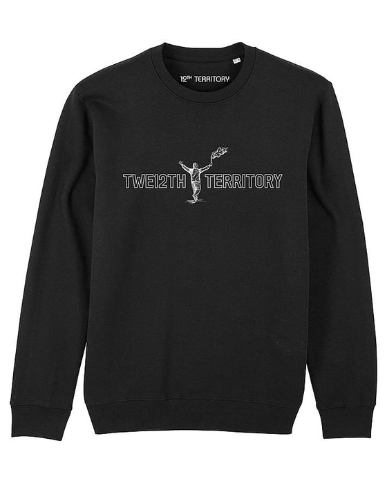 12TH TERRITORY SKETCH CREW SWEATER BLACK