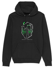  12TH TERRITORY FLARE HOOD BLACK GREEN