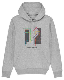  12TH TERRITORY UNDERGROUND HOOD GREY
