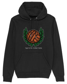  12TH TERRITORY WREATH HOOD BLACK