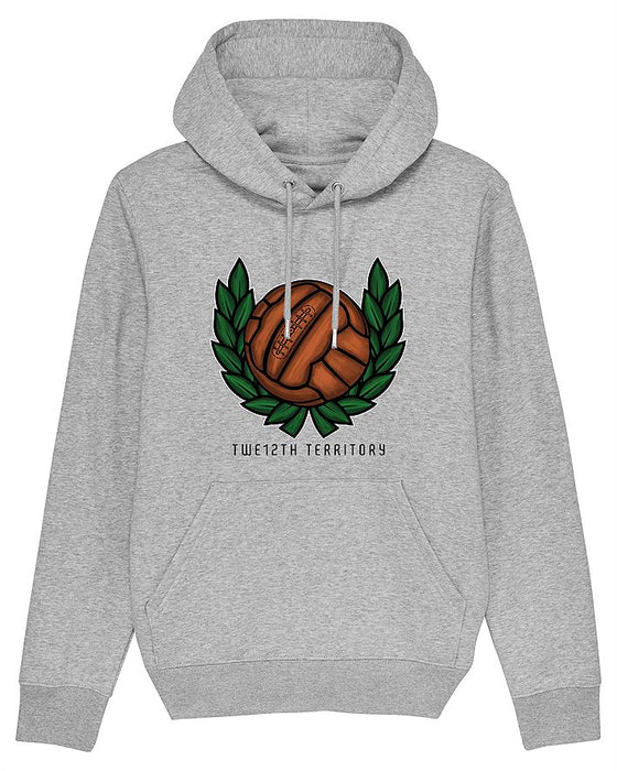 12TH TERRITORY WREATH HOOD GREY