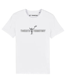  12TH TERRITORY SKETCH T SHIRT WHITE