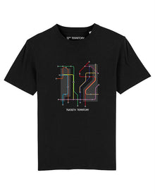  12TH TERRITORY UNDERGROUND T SHIRT BLACK