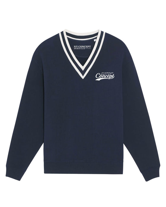 NY CONCEPT V-NECK BASE NAVY