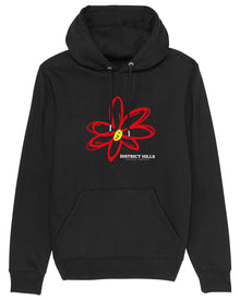  DISTRICT HILLS BLOSSOM HOODIE BLACK