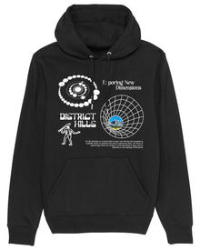  DISTRICT HILLS DIMENSIONS HOODIE BLACK