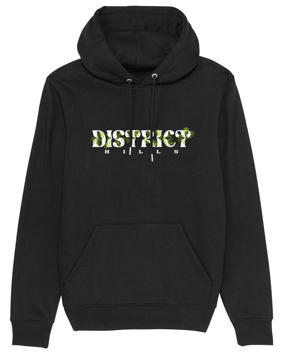 DISTRICT HILLS TROPICS HOODIE BLACK
