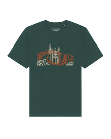  DISTRICT HILLS VORTEX T SHIRT GREEN