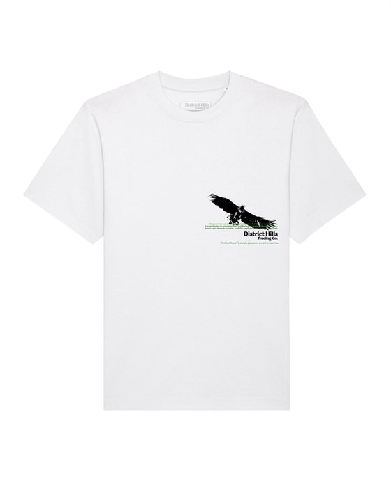 DISTRICT HILLS LOOKOUT T SHIRT WHITE