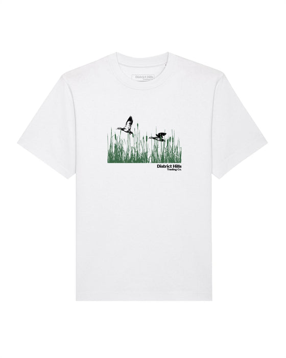 DISTRICT HILLS DUCK T SHIRT WHITE