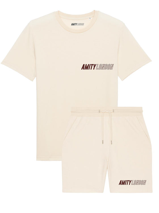 AMITY TWIN SET BEIGE/BROWN