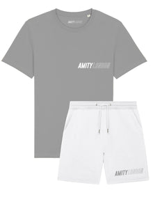  AMITY TWIN SET GREY/WHITE